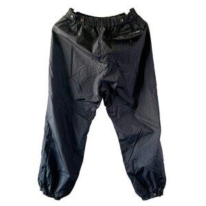 Columbia Nylon Snow Ski Pants Women's Size L‎ Black Insulated 100% Winter Adjust
